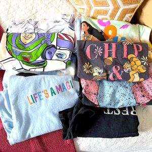 Disney Graphic T-Shirts Bundle